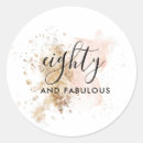 Recherche de 80 ans autocollants Élégant