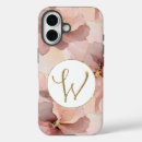 Recherche de lettre w iphone coques Monogramme