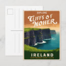 Recherche de souvenir irlandais cartes postales Côte irlandaise