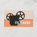 Recherche de producteur cinématographique cartes visite Vidéographe