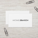 Recherche de minimaliste blanc cartes visite Consultant