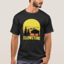 Recherche de yellowstone hommes tshirts Coucher de soleil