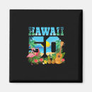 Recherche de tropical anniversaire magnets Vintage