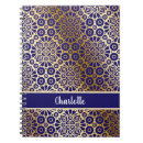Recherche de motif oriental carnets Bleu