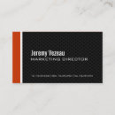 Recherche de directeur marketing cartes visite Commercialisation