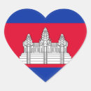 Recherche de drapeau cambodge autocollants Cambodgien