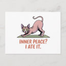Recherche de dessin de yoga cartes postales Pour tous