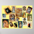 Recherche de wain louis posters Peinture de chat