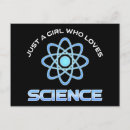 Recherche de science cartes postales Femme
