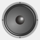 Recherche de orateurs autocollants Musique