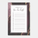 Recherche de to do list post its Liste de contrôle