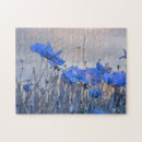 Recherche de coquelicots puzzles Prairie