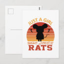 Recherche de rat drôle cartes postales Amusant