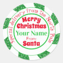 Recherche de père noël classique autocollants Livraison spéciale