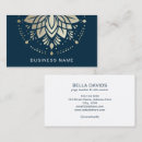 Recherche de fleurs bleues cartes visite Professeur de yoga
