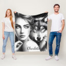 Recherche de de loups couvertures plaids Pour enfants