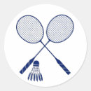 Recherche de de badminton autocollants Sports