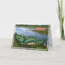 Recherche de gatos vœux cartes Crocodile
