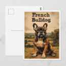 Recherche de bouledogue francais cartes postales Amoureux des chiens