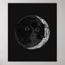 Recherche de moitié noir posters Lune