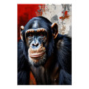 Recherche de chimpanze posters Chimpanzé