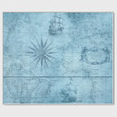 Recherche de cartographie papier cadeau Bleu