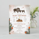 Recherche de bison baby shower invitations Bébé