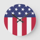 Recherche de drapeau des états unis horloges Usa