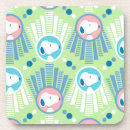 Recherche de dessin pastel dessous de verres Vintage