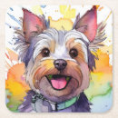 Recherche de yorkshire dessous de verres Dog