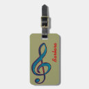 Recherche de note de musique bagages étiquettes Cool