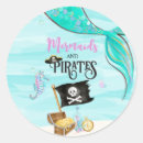 Recherche de fille pirate autocollants Sous la mer