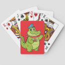 Recherche de crocodile jeux de cartes Alligator