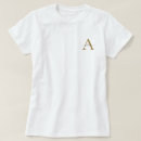 Recherche de monogramme de la lettre n tshirts Moderne