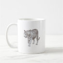 Recherche de tigre blanc tasses Sauvage