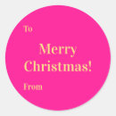 Recherche de couleurs de noël autocollants Typographie