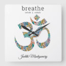 Recherche de symbole zen horloges Yoga