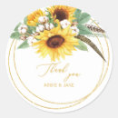 Recherche de de tournesol autocollants Merci