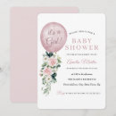 Recherche de balloon baby shower fille invitations Pour tous