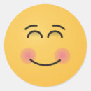 Recherche de joues autocollants Sourire