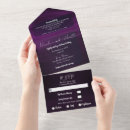 Recherche de aubergine mariage invitations Minimal