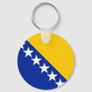 Recherche de bosnie porteclés Drapeau