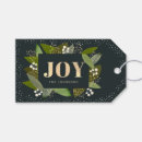 Recherche de blue christmas étiquettes cadeau Élégant