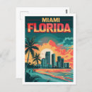 Recherche de vintage floride cartes postales Illustration