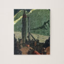 Recherche de fusée puzzles Science fiction