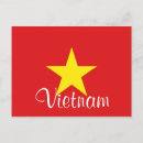 Recherche de carte du vietnam cartes postales Drapeau