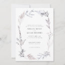 Recherche de dusty blue mariage invitations Fleurs