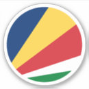 Recherche de seychelles autocollants Drapeau