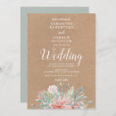 Recherche de country chic mariage invitations Botanique