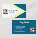 Recherche de bleu de cobalt cartes visite Professionnel